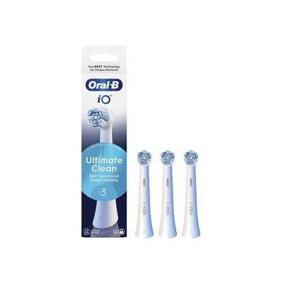 Náhradní hlavice - Oral-B - Ultimate Clean - 3 kusy - Kulatá hlavice - Kroucené štětiny