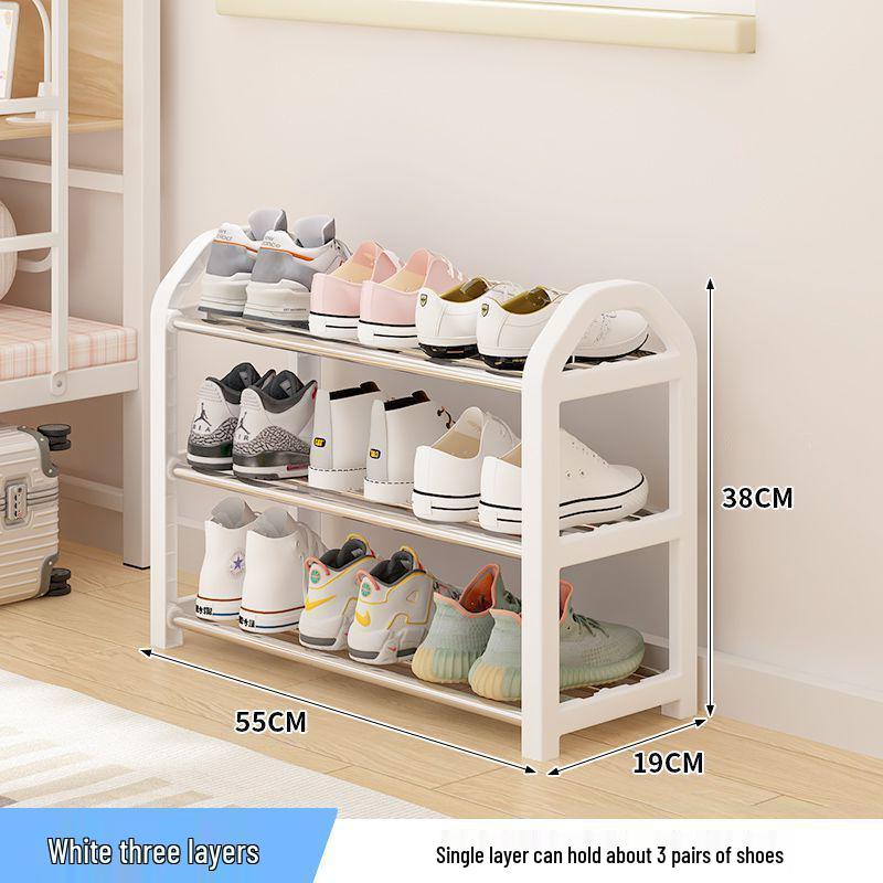 Sturdy Multi-Layer Shoe Rack: Simple, Multi-Functional Storage for Dorms & Homes