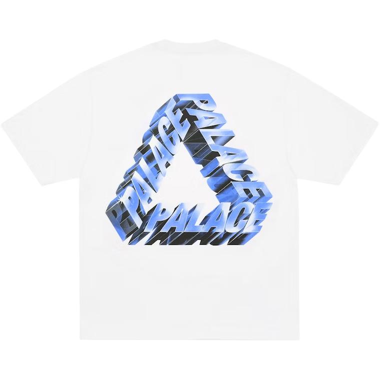 Palace Polished P3 T-Shirt White Unisex Tops P29TS039