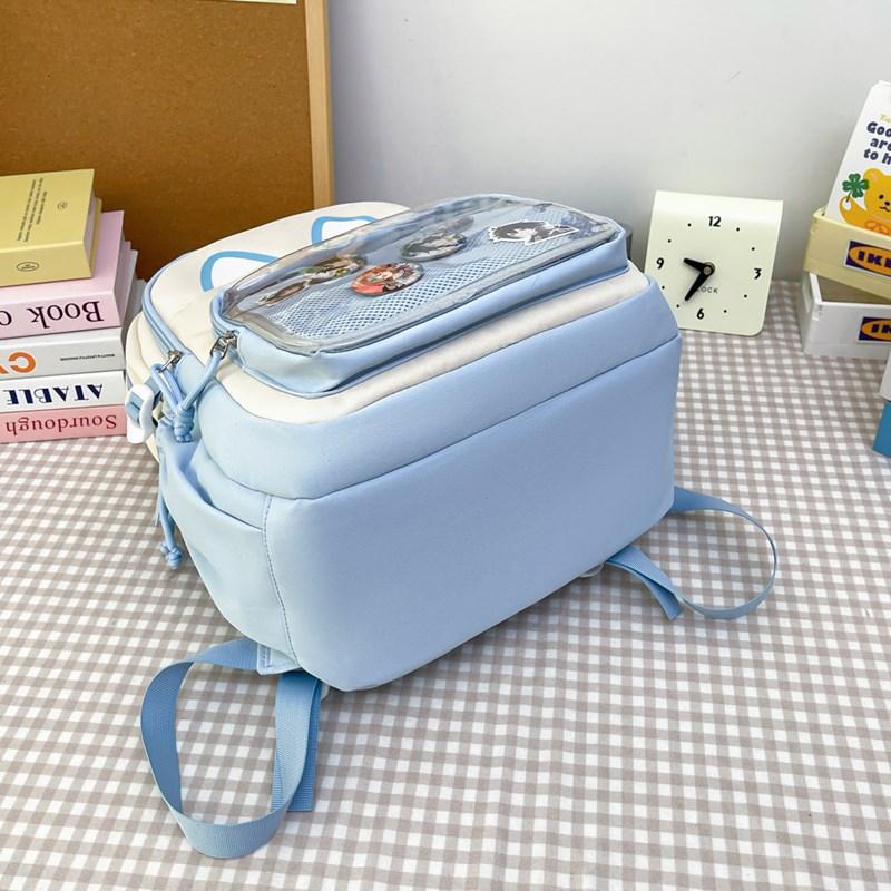 Elementary School Students Third To Sixth Grade Schoolbag Girl Cartoon Backpack Large Capacity Campus Backpack