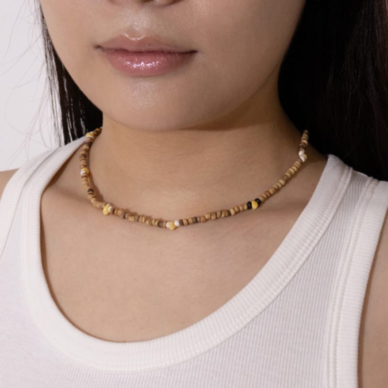 Kiee Oshimu (Silver 925) 601 Conch Hawaiian Lei Necklace