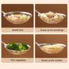 Spider Strainer Skimmer Stainless Steel Pasta Strainer Spoon with Handle Wire Skimmer Ladle Kitchen Utensils for Cooking Frying