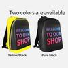 Women Print Bag Travel Laptop Bag LED Screen Display Backpack Wireless Business Laptop School Bag Multifunctional DIY Backpack