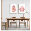 Wall Painting Decoration Picture Modern Room Decor Yoga Art Print Rose Gold Wall Art Flower of Life Poster Hamsa Canvas Painting