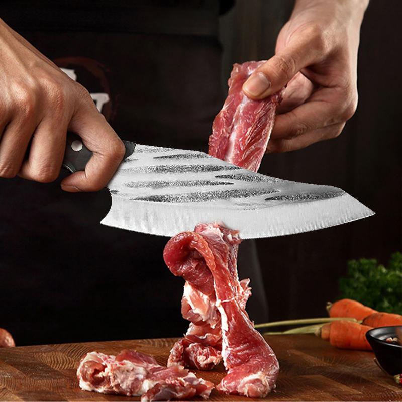 Professional Boning Knife Forged Hunting Knife Cleaver for Meat Vegetables Chef Knife Kitchen Knives Accessories