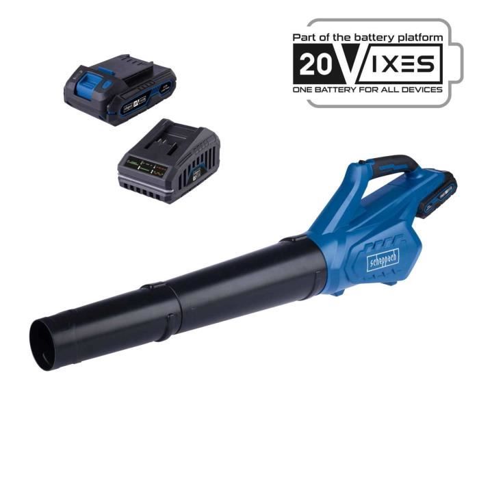 Pack SouffleurC-BL700-X - - SCHEPPACH 20V IXES + batterie 2Ah + chargeur
