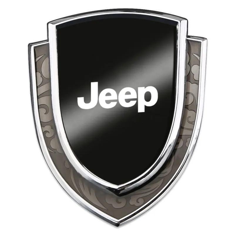 Car Body Decal Emblem Badge Sticker Waterproof Car Exterior Accessories For Jeep Wrangler Grand Cherokee Compass Renegade AKP1