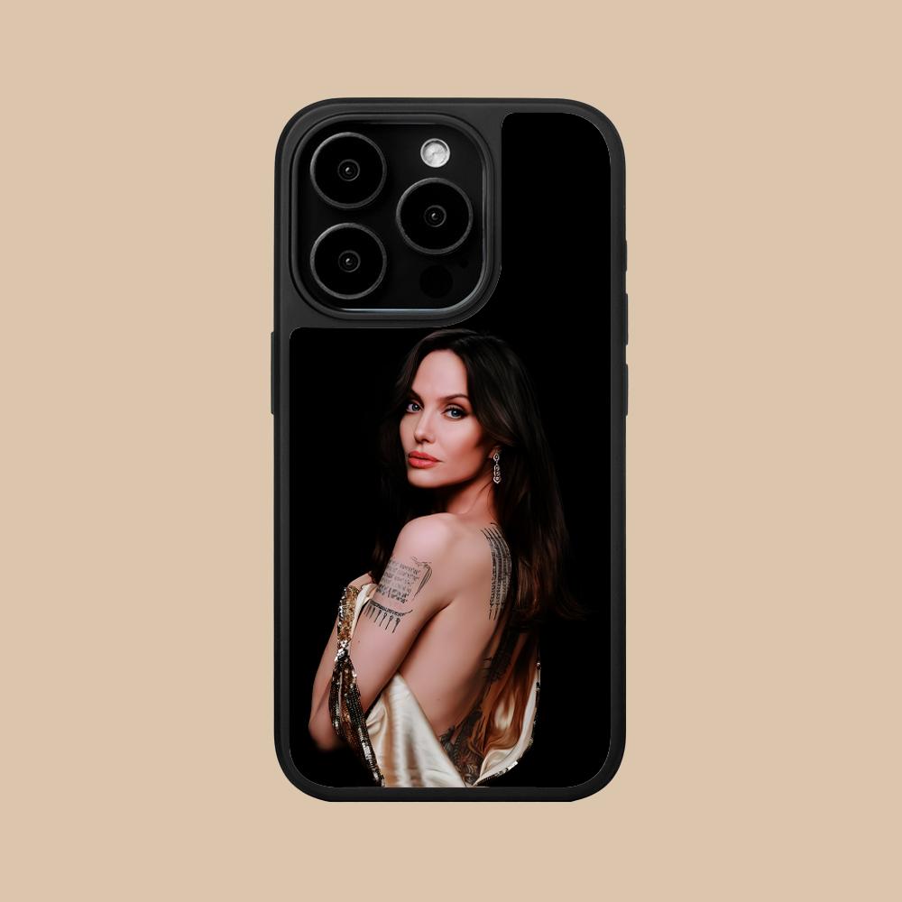 

Angel Jolie Matte Surface Mobile Phone Case for iPhone 17 16 15 14 13 12 11 Air Pro Max Plus Colorful Cover iPhone 11