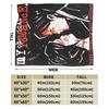 My Chemical Romance Decken Punk Musik Flanell Lustige Atmungsaktive Überwurfdecken für Bettwäsche Dekoration