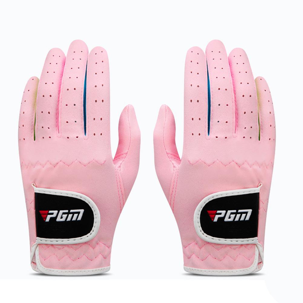 1Pair PGM Authentic Men's Golf Gloves Breathable Leather Sheepskin Left Hand Anti-skid Beginner Practice Accessories