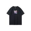 Li Ning T Shirts Men's Black Crew Neck Moderate Straight Fit AHSQ661-2