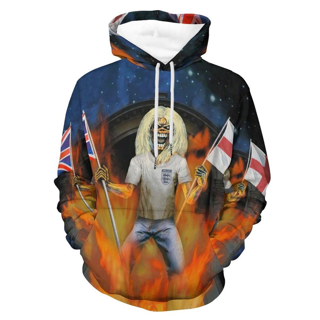 Móda Pánské/Dámské Podzim/Zima Neformální Volné Teplá mikina s kapucí Simulace animace Styl s potiskem Mikina ve stylu Micro-Fear