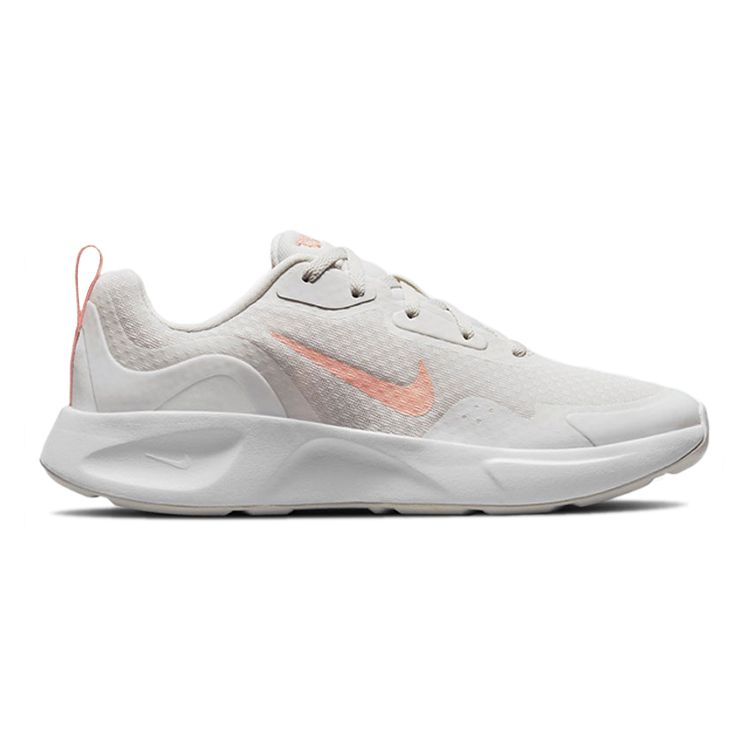 Nike Wearallday Comfortable Casual Non-Slip Shock Absorbing Low-Top Kids Running Shoes Kids Sneaker Pink White CJ3816-010