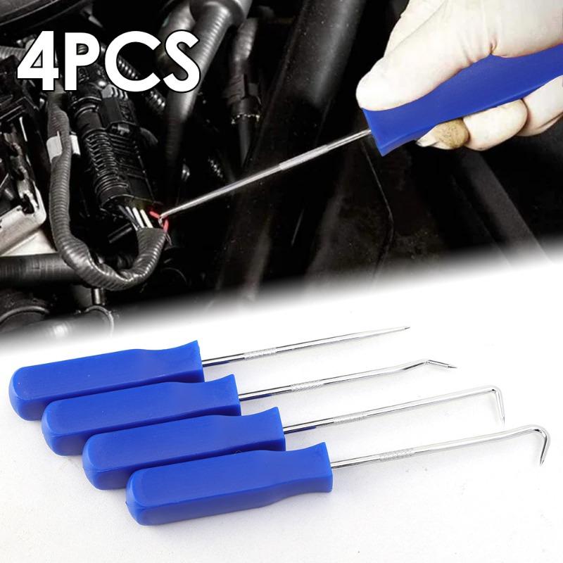 Oil Seal O-ring Removal Tool Car Long Pick and Hook Washer Puller Repair Tool Precision Screwdriver Set Auto Repair Parts