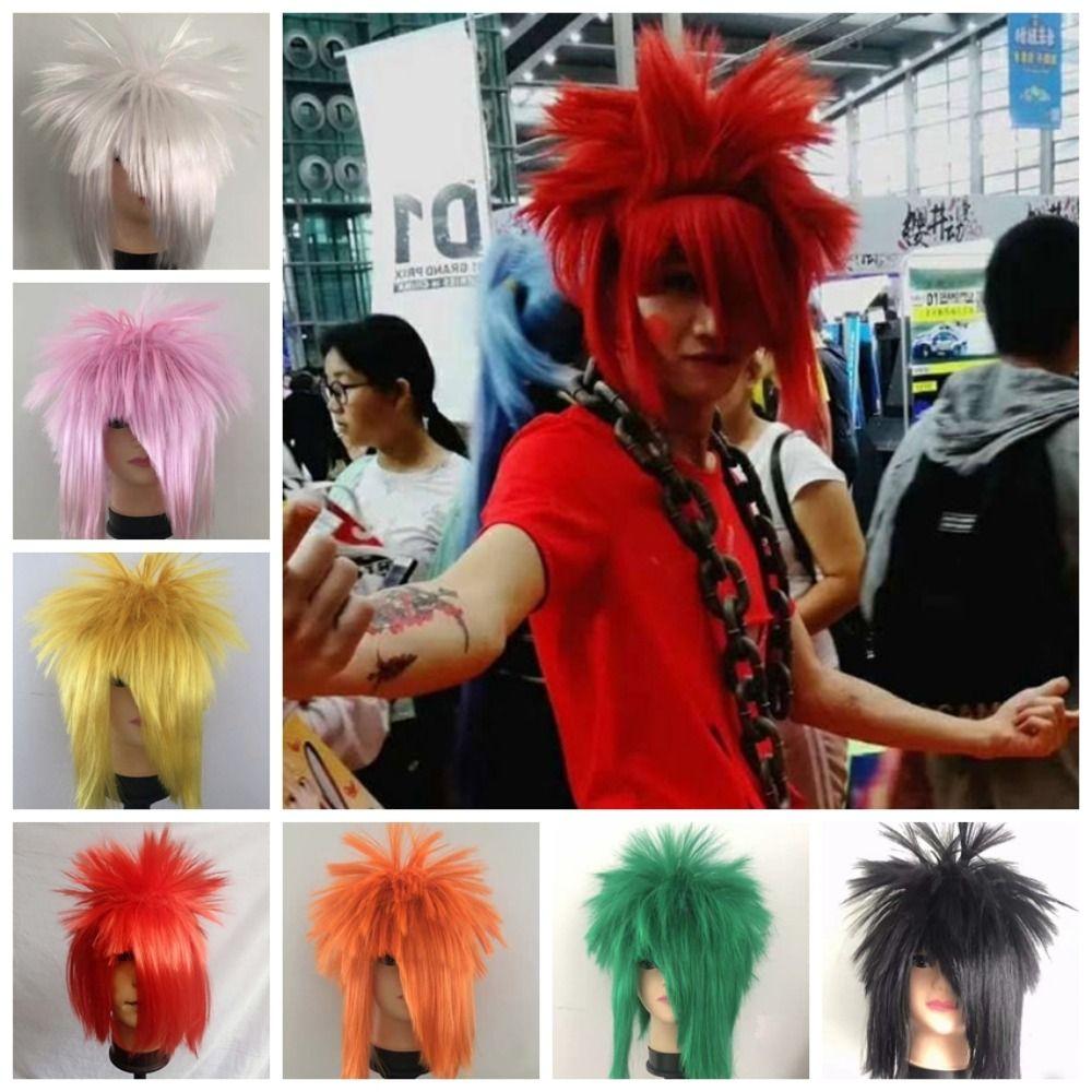 Indigenous Halloween Cosplay Wig Funny Fans Wig Makeup Party Clown Wig  Birthday Party