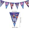 Witcher Team-themed Birthday Party Supplies: Disposable Tablecloths, Paper Plates, Paper Cups, Tableware, Banners, Party Decorations