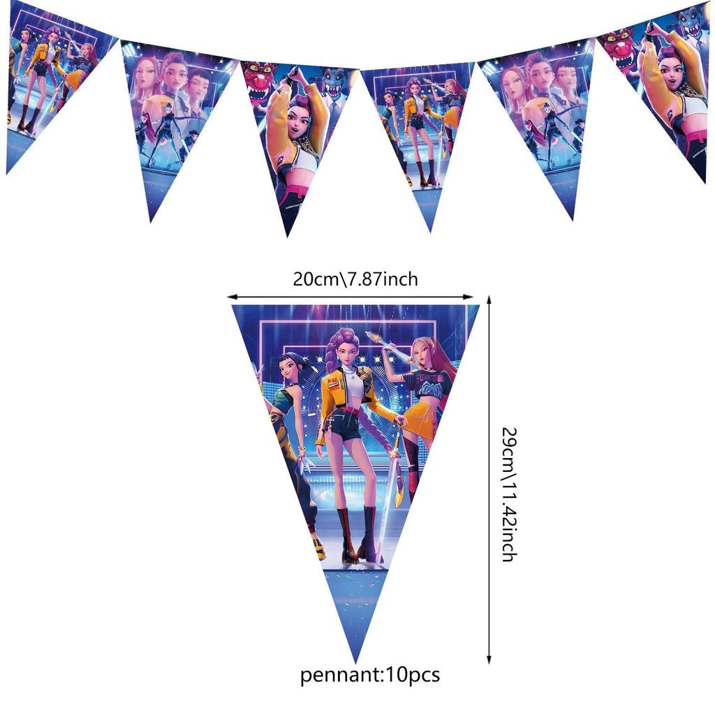 Witcher Team-themed Birthday Party Supplies: Disposable Tablecloths, Paper Plates, Paper Cups, Tableware, Banners, Party Decorations