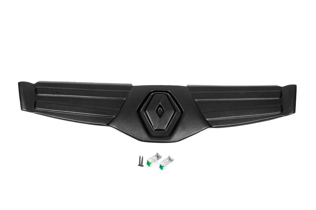 Зимняя верхняя накладка на решетку 2001-2007, Глянцевая для Renault Trafic