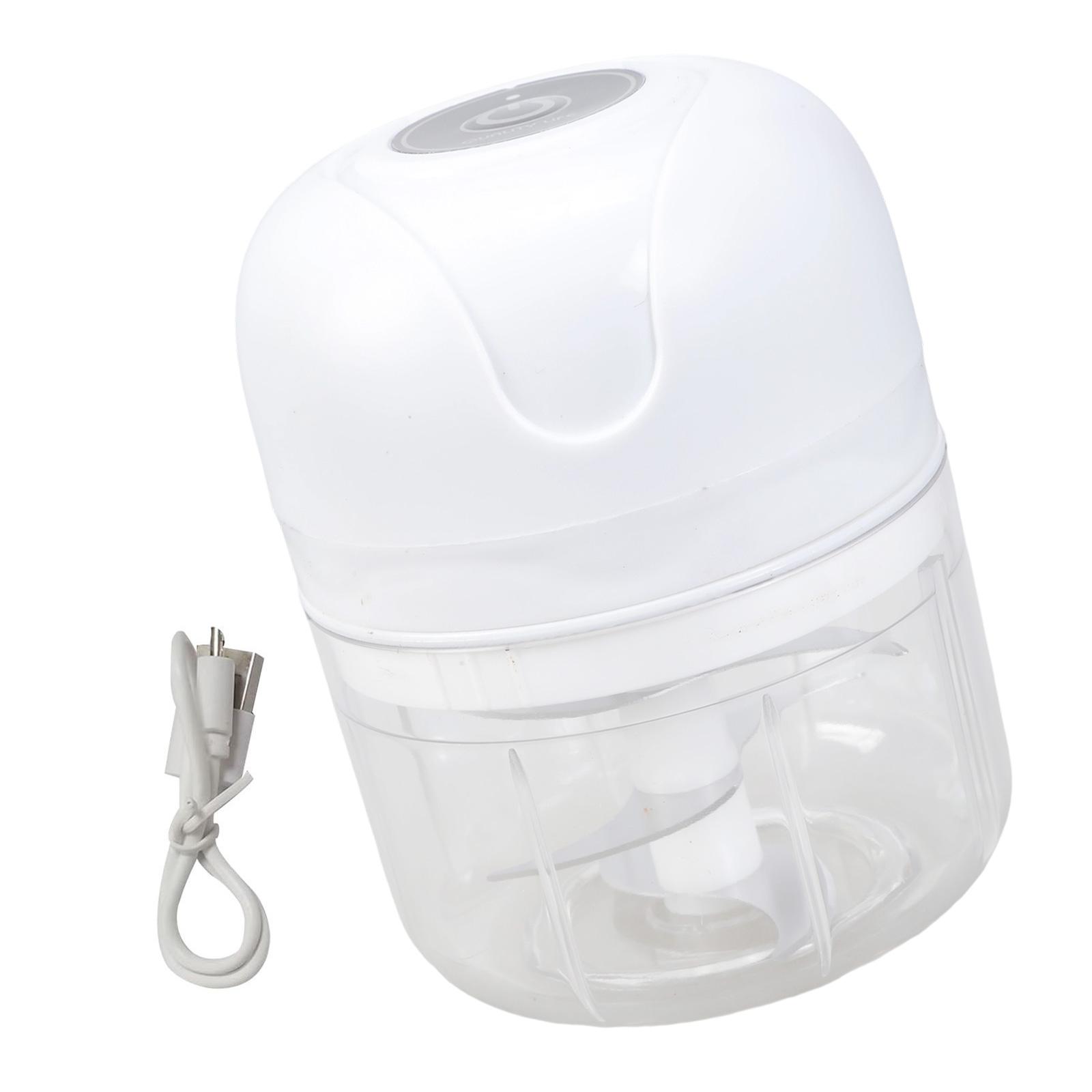 

Electric Food Chopper Portable Garlic Press Meat Grinder 250ml Vegetable Chopper Mashers Machine Kitchen Tool Enduring A