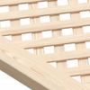 Cabinet Doors 2 Pcs Grid Design 49.5 X 39.5 Cm Solid Pine Wood