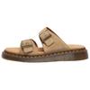 New Dr. Martens Josef Suede Slide Sandals Savannah Tan Bronx Suede 41083200