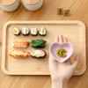 Dinnerware Mini Bowl Love Heart Shape Wheat Straw Bowls for Food Tableware Vinegar Seasoning Bowls Kitchen Supplies