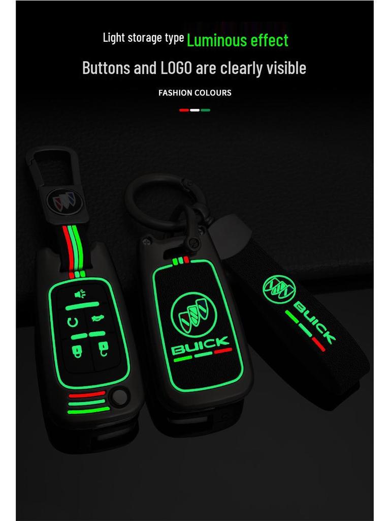 Buick Key Cover for 2021 Excelle GT, Old Regal, Encore, LaCrosse, GL8, and Verano Models