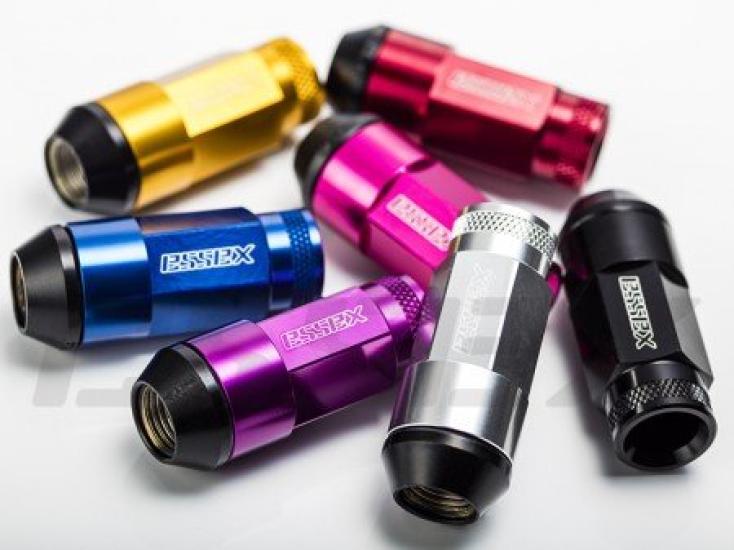 

ESSEX M12 x Гайки-ракушки для и Установка для и Фиолетовая гайка Гайка 20 штук в упаковке P1.5 Двухкомпонентная (С накаткой) 4-, 5-, 6-отверстия Toyota, Honda, Mazda, фиолетовый