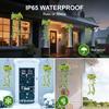 Solar Ivy Vine Lights Waterproof Artificial Hanging Plants for Fence Wall Balcony Landscape Decoration Outdoor LED String Lights