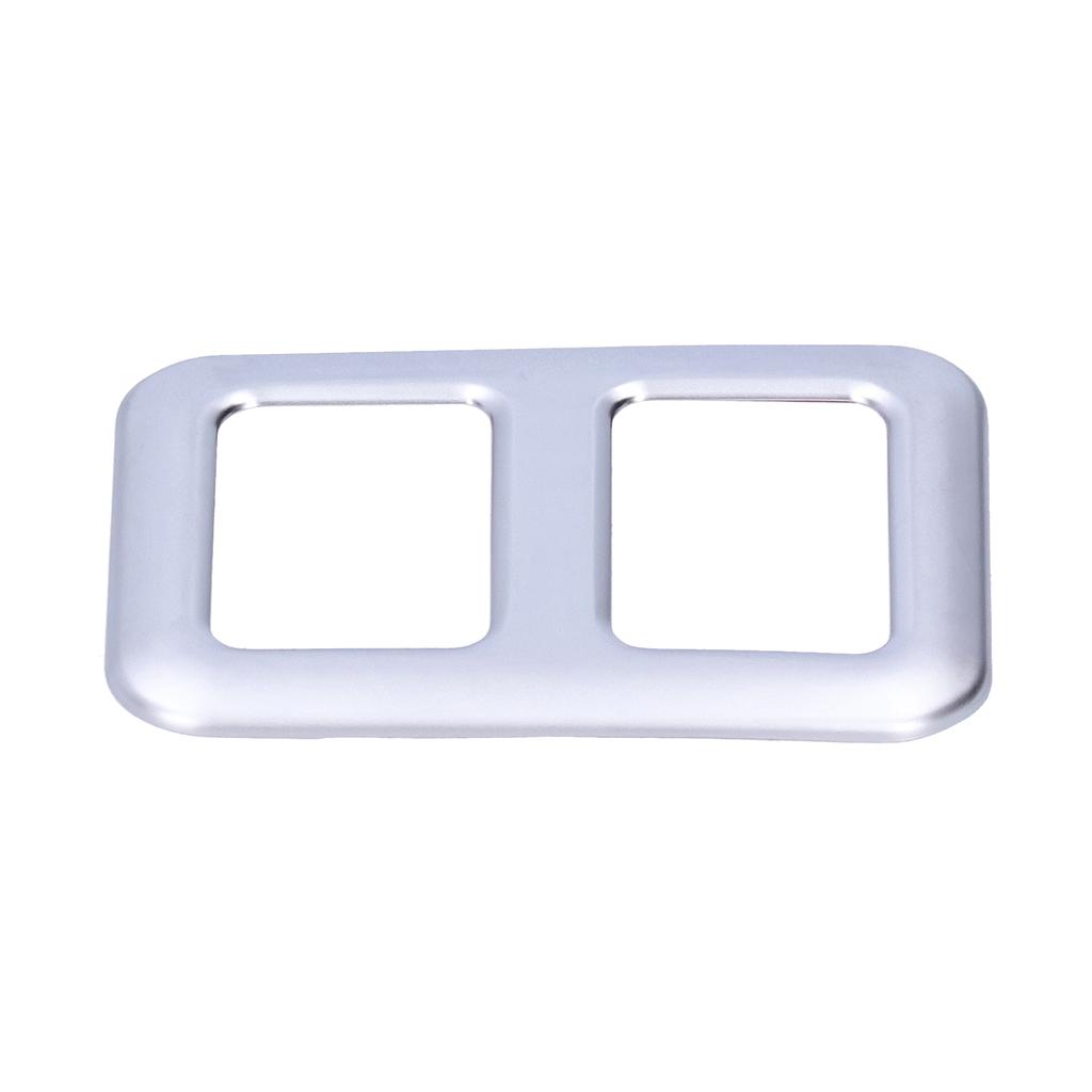 Rear Trunk Trailer Button Frame ABS Silver Trim Fit for Land Rover Defender 2020‑2021