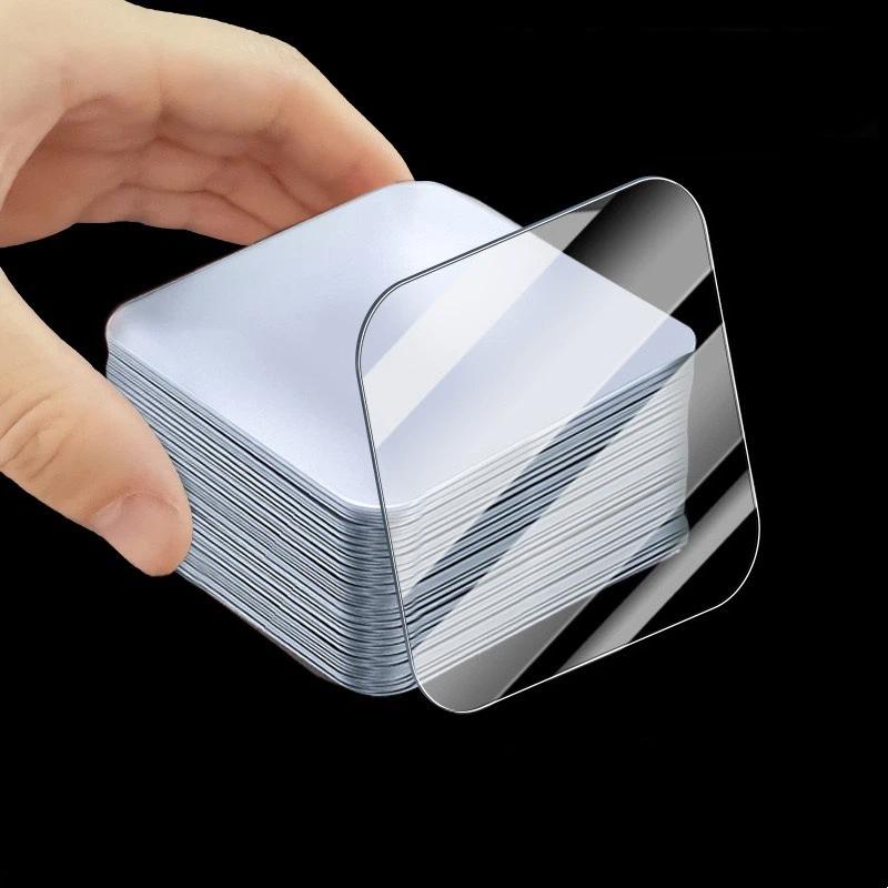 Ultra-starker Kleber Doppelseitiges Klebeband Transparente Quadratische Wandaufkleber Flicken Für Badezimmer Nahtlose Wasserdichte Nano-Klebebänder