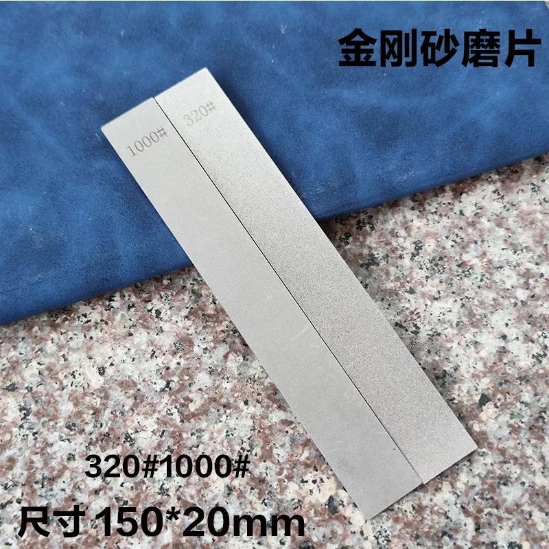 Professional Diamond Sharpening Stone Grit 150-3000# Whetstone Knives Open the Blade Tool DIY Woodwork Accessories Kitchen 2PCS