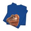 Punch the Monkey Shirt Viral Macaque Meme Baby Monkey Holding Plush Toy Tee