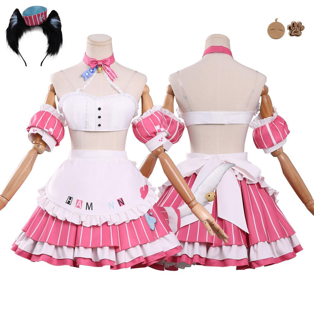 Azur Lane Uss Hammann Cosplay Kostüm Für Halloween Rollenspiel Mit Polyesterstoff Für Spieleveranstaltungen