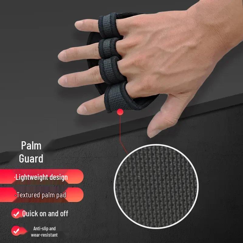Reducere pentru nou-venit: Protector de palmă respirabil pentru bărbați, mănuși pentru gantere și haltere