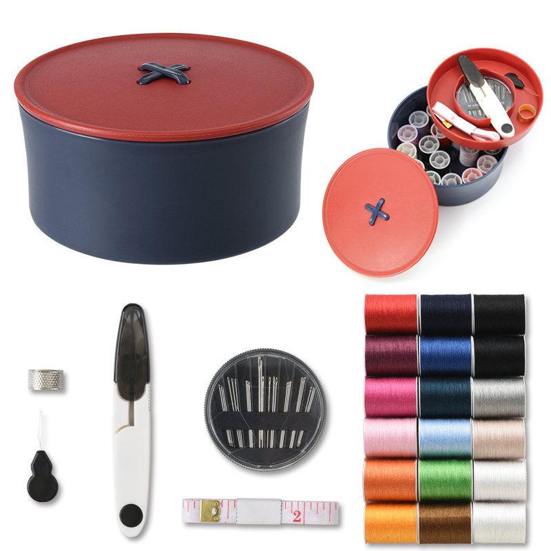 Sewing Box Household Sewing Clothes Needle And Thread Storage Tool Multi-Functional Dormitory Portable And Practical High-End Sewing Kit Set