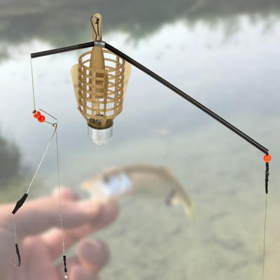 Lure Cage Storage Holder Sinker Basket Convenient Practical Bait Trapping for Outdoor Fishing