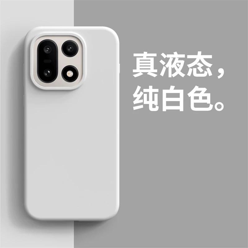 For OnePlus 1 Case Al Liquid Silicone Phone Case For OnePlus1 G One Plus 1 Soft Shockproof Bumper Cover For OnePlus1