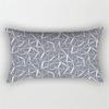 Patchwork Grey Geometric Pattern Print Decoration Bedroom Living Room Office Waist Support Home Rectangular Pillowcase