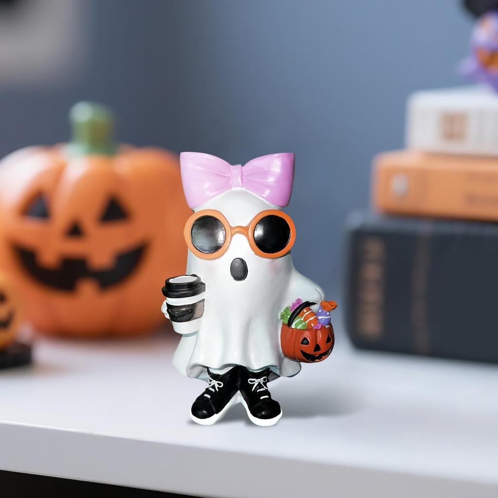 Mašle Duchové Halloweenská Párty Atmosféra Stolní Dekorace Ozdoby Roztomilí Duchové Zahradní Dekorace