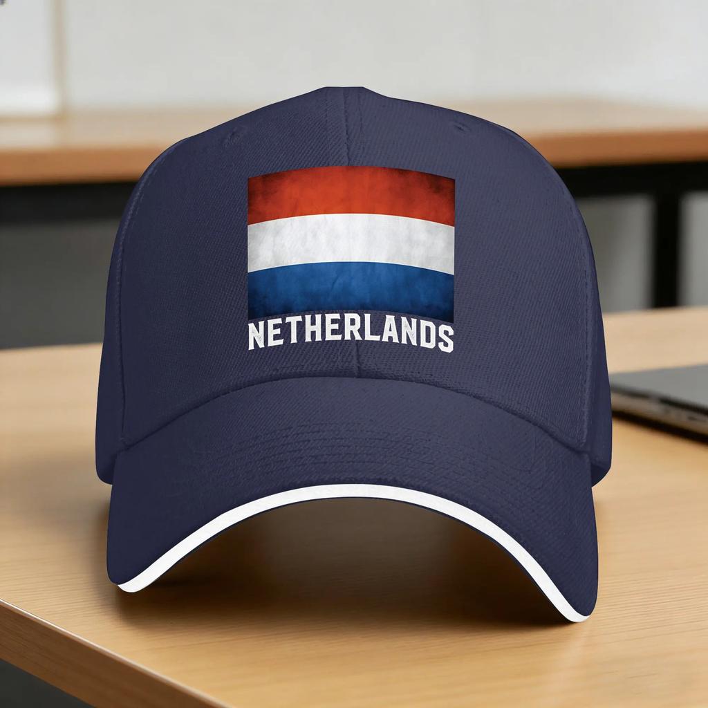 Netherlands Dutch Flag Baseball Cap Couple Women Design Trucker Hat Summer Fashion Outdoor Sport Hot Sale Baseball Caps