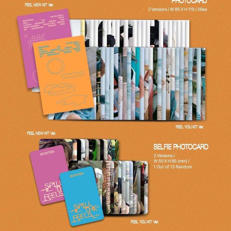 Albüm SEVENTEEN - [SPILL THE FEELS] 12. Mini KIT