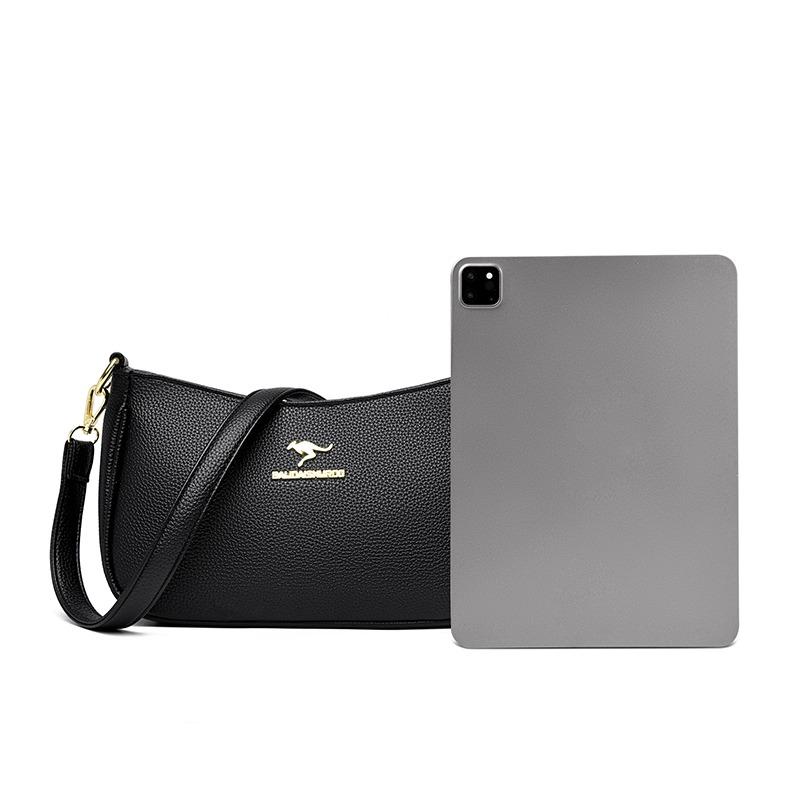 Women's Retro Shoulder Bag, Simple Crossbody Bag, Solid Color Shoulder Bag Suitable for Daily Use, Commuting, and Shopping