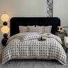 High-End Abraded 4Pcs Set Of Pure Cotton Thickened Light Luxury Cotton Super Soft Bedding Direct Sales