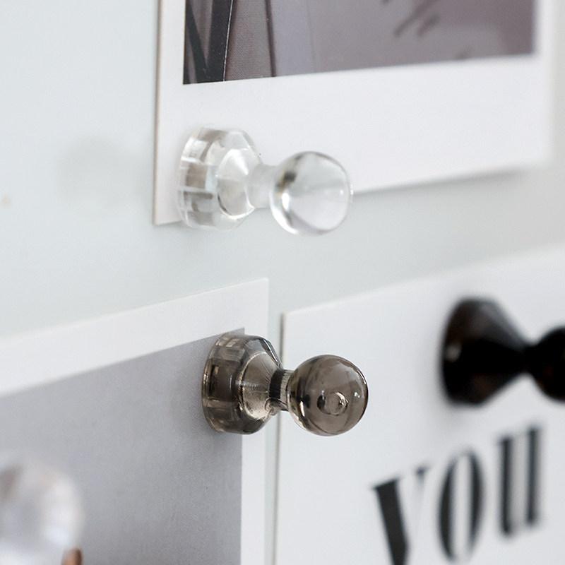 Strong Neodymium Noticeboard Pin Magnets Fridge Diy Whiteboard Uses In Office Advertising Education And Other Pur 10Pcs
