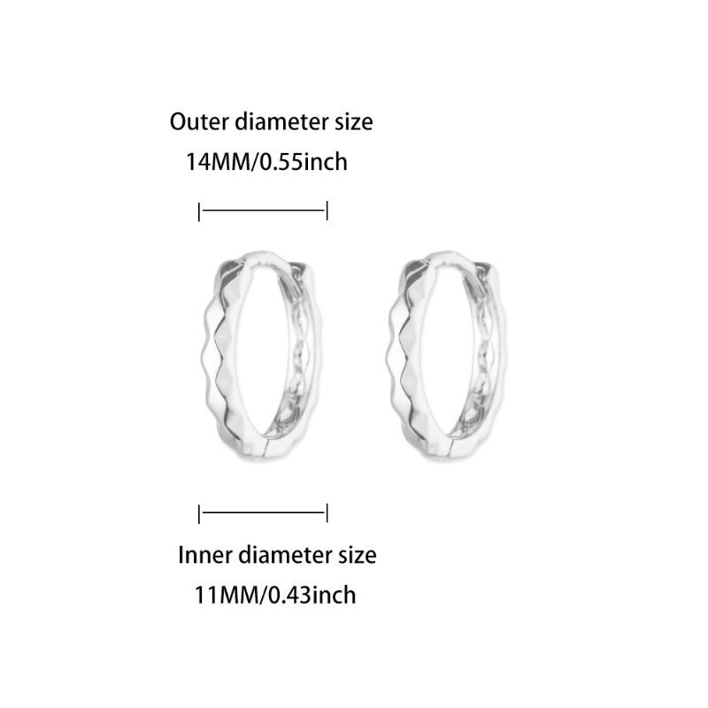 Fashion Exquisite Diamond-set Ear Buckle Earrings Women's Temperament Versatile Snake Earrings New