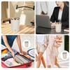 Self Stirring Coffee Mug Magnetic Stirring Mug Electric Shake Bottle 350ml Portable Protein Powder Shaker for Coffee Milk Cocoa