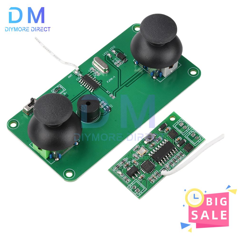 2.4G Dual Motor RC Airplane DIY Kit Fixed Wing Glider Differential Receiver Board Flight Controller Gyroscope 3-5V 4A Drive 100M