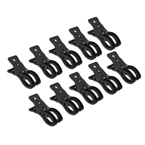 Clothespins, Futon Pegs, 10/15/20-Piece Set, Laundry Pegs, Clothesline Clips, Heavy-Duty Clips, Strong Clamping Power, Windproof, Non-Slip (Set of 10,