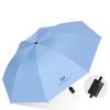 Fully Automatic Three-fold Business Men's 61-bone Umbrella, Strong Wind and Rain-resistant Parasol Advertising Customization